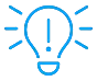 A blue and black pixel art picture of an electric light